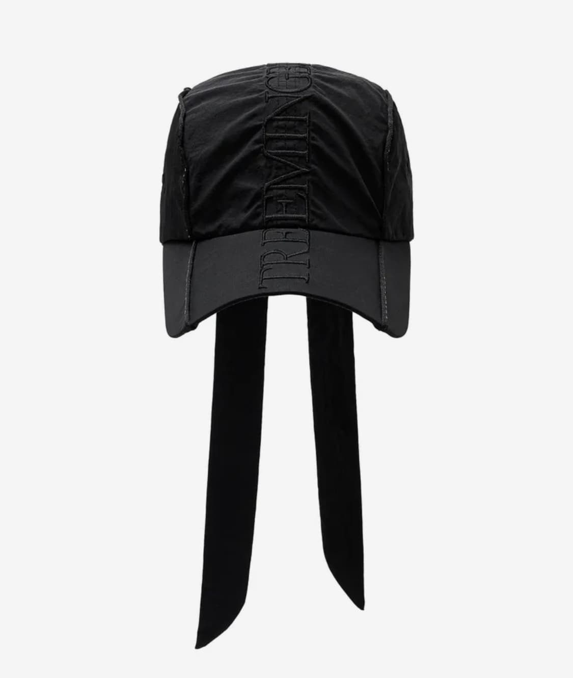 Ribbon Ball Cap / BLACK 상품이미지1