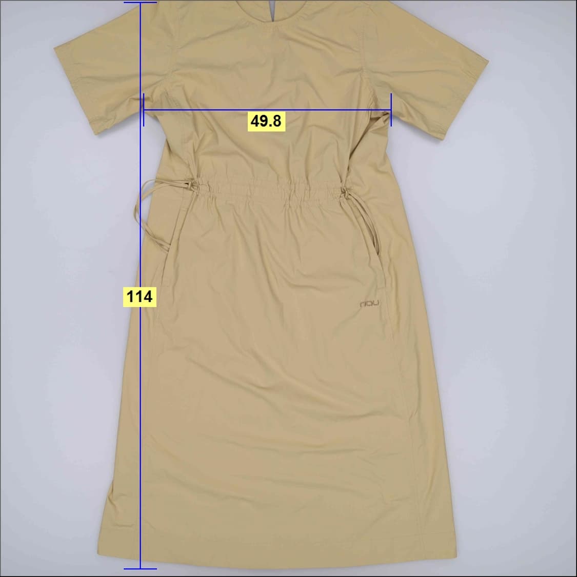  M 나우 여성 나일론 롱원피스 0420H1 상품이미지6