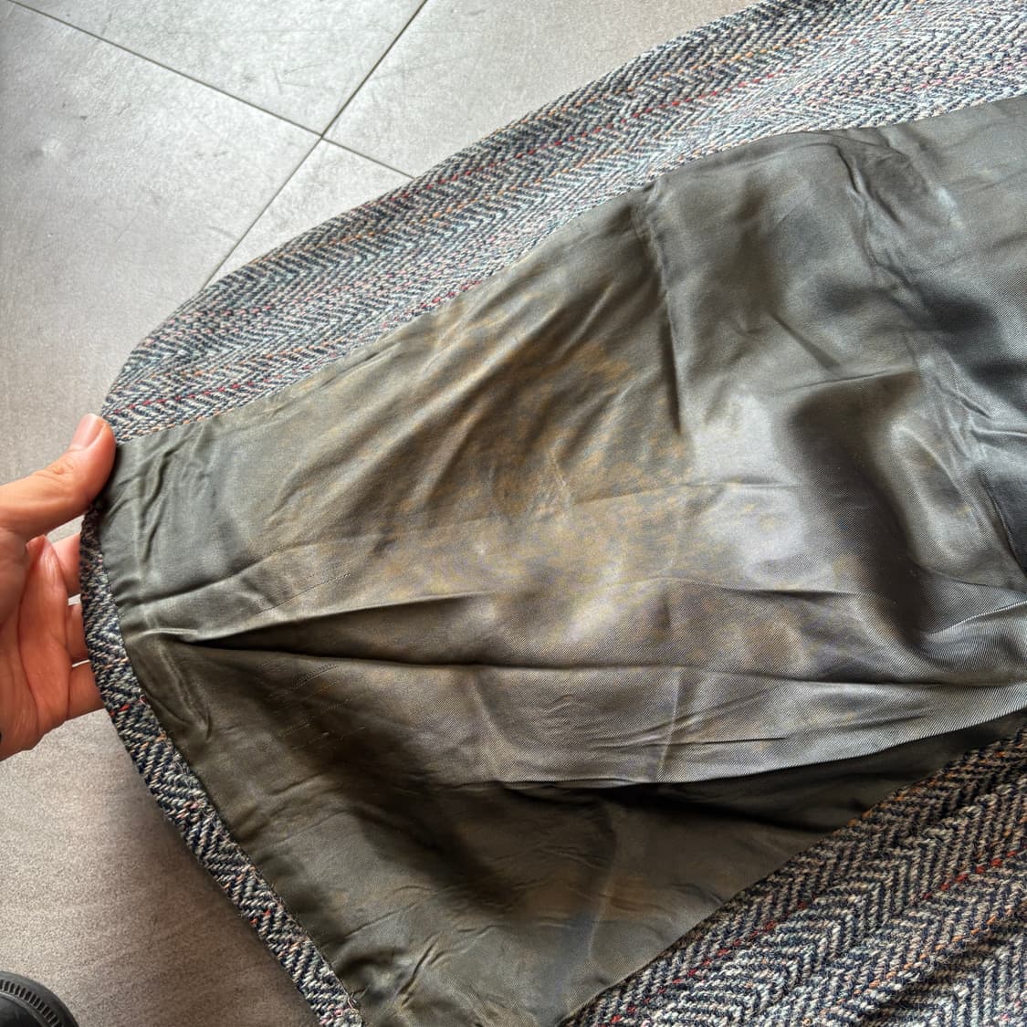 해리스트위드 정품 울 자켓 상품이미지9