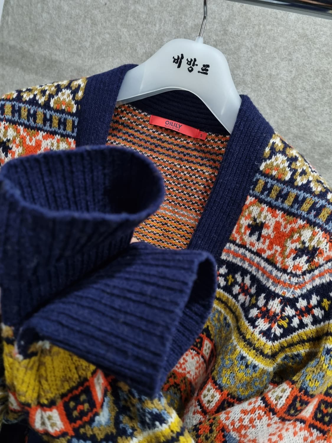 여성 S 오일릴리 울 가디건 상품이미지3