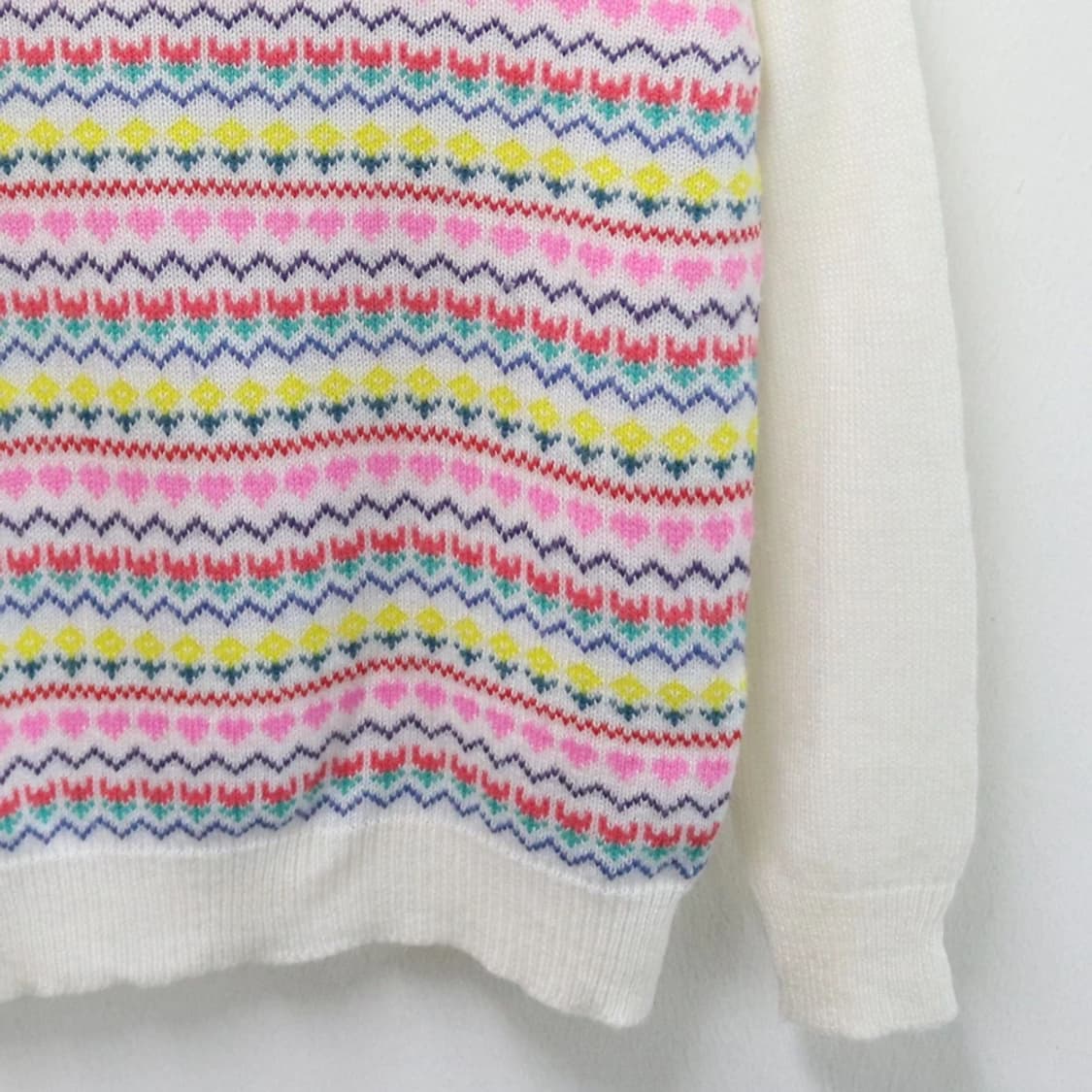 AILEMA 브이넥 울 혼방 히메갸루 니트 63697 상품이미지4