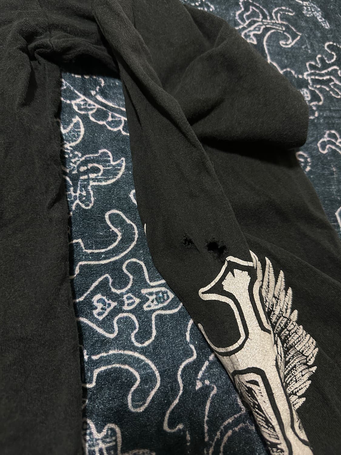 Vkei punk rock vintage long sleeve 상품이미지4