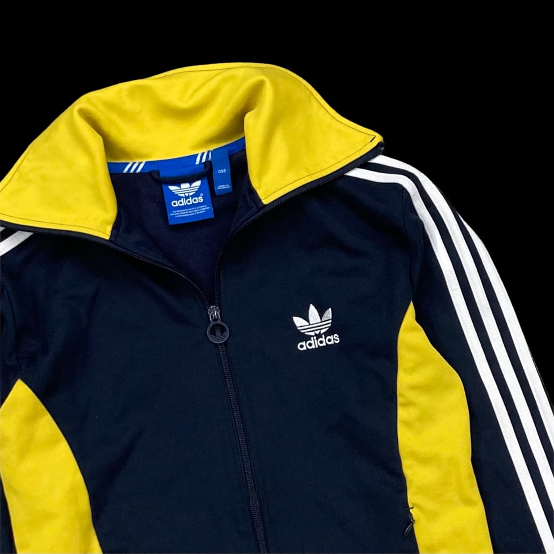 아디다스 네이비 옐로우 유로파 트랙탑 져지 상품이미지2