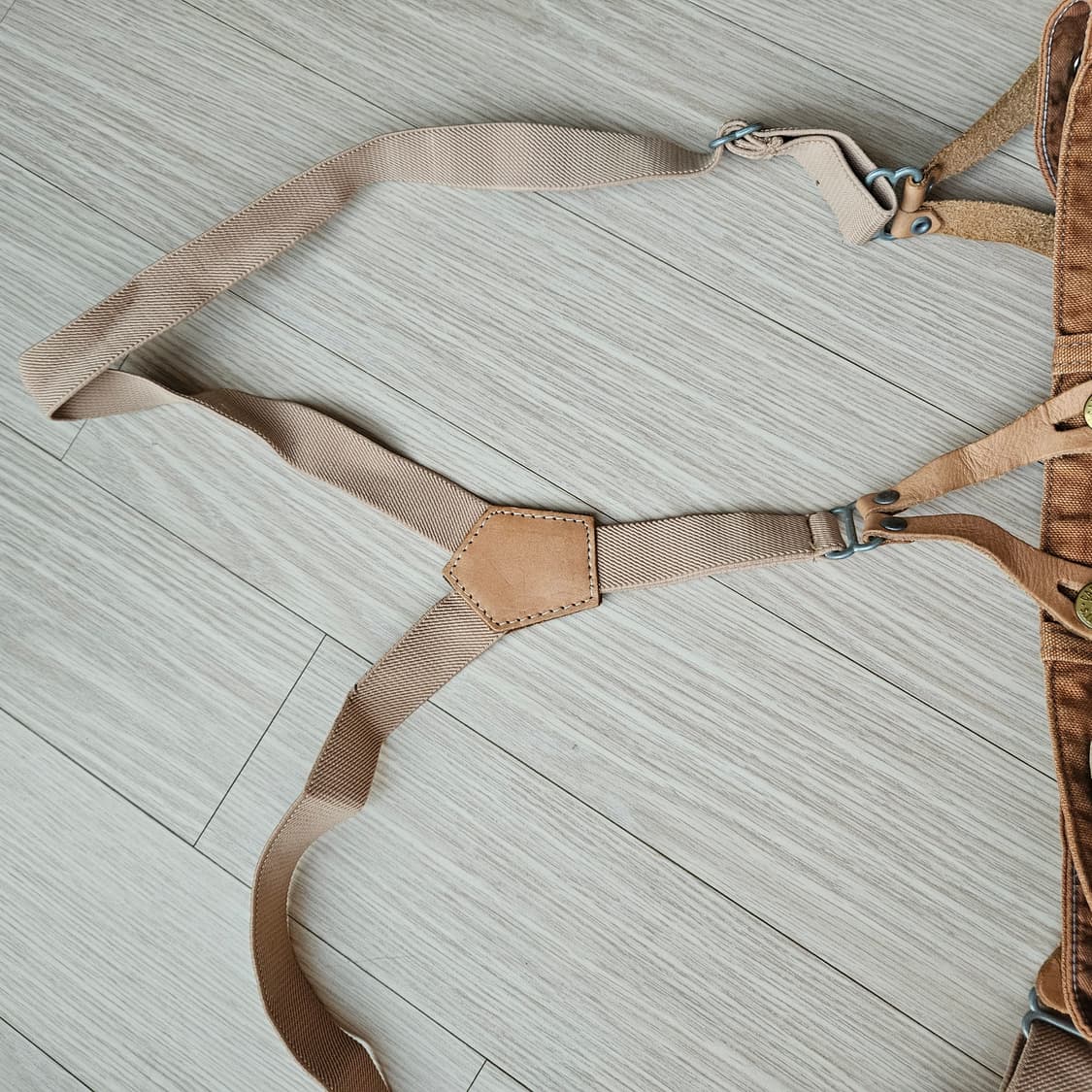 [희귀] 칼하트 x 에드윈 하트 로고 복각 팬츠 (소가죽 서스펜더) 상품이미지9