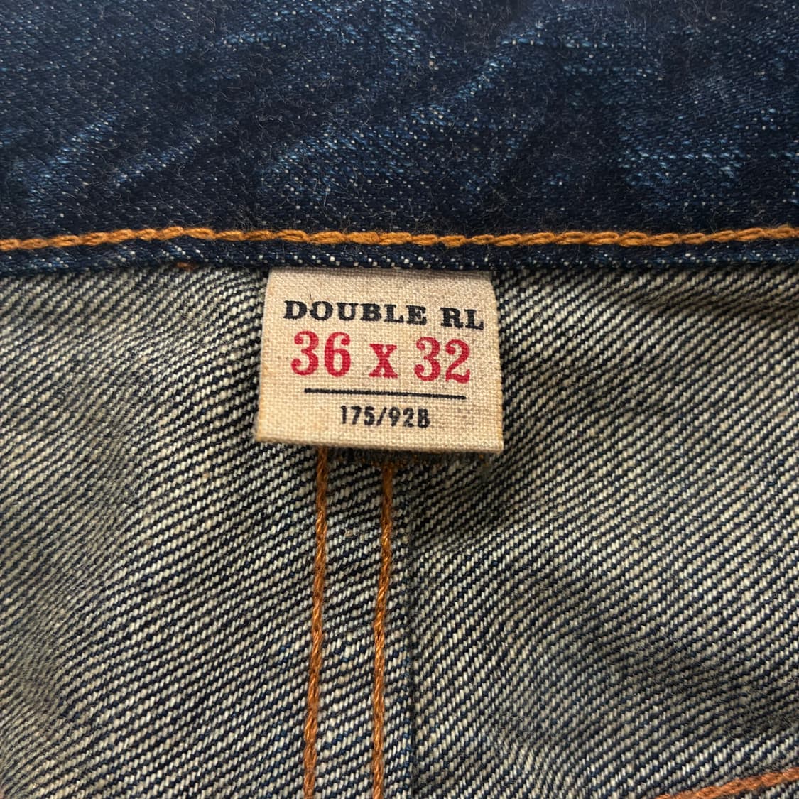 RRL  더블알엘 하이슬림 셀비지 데님 팬츠 상품이미지6
