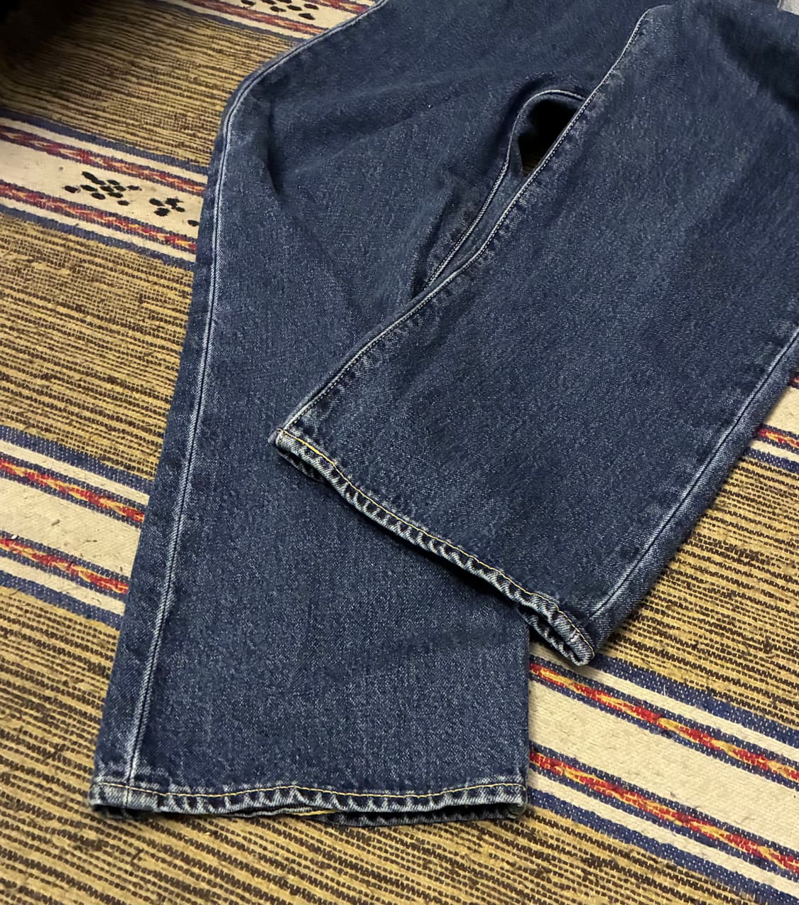 (36)리바이스 551z 프리미엄 빅E 진청 데님 청바지 상품이미지4