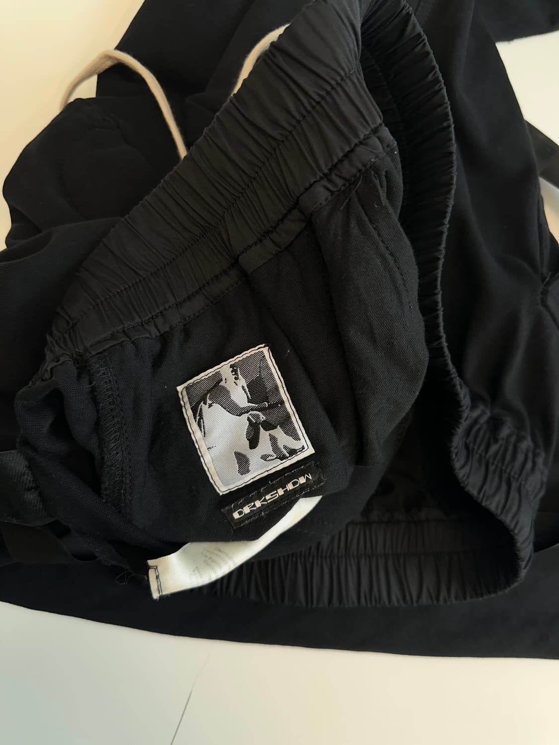 릭오웬스 다크쉐도우 드로스트링 팬츠xl  상품이미지4