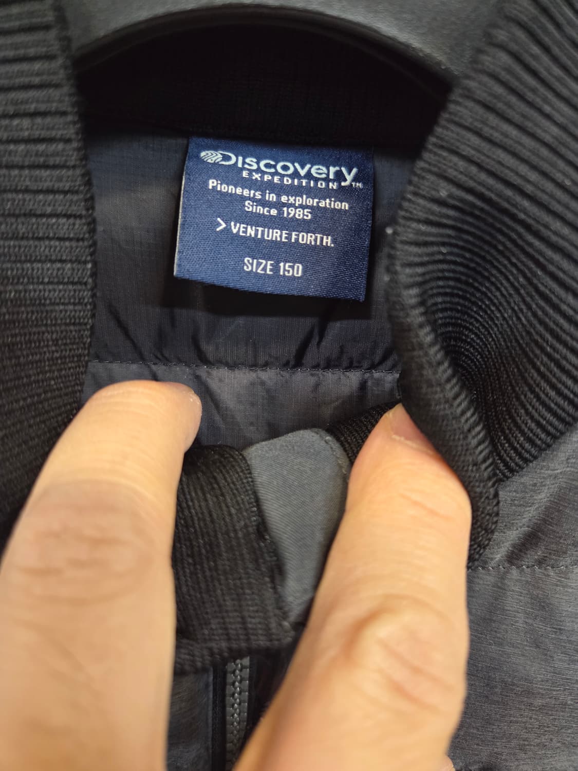 디스커버리 주니어 하이브리드 경량패딩 150 상품이미지3