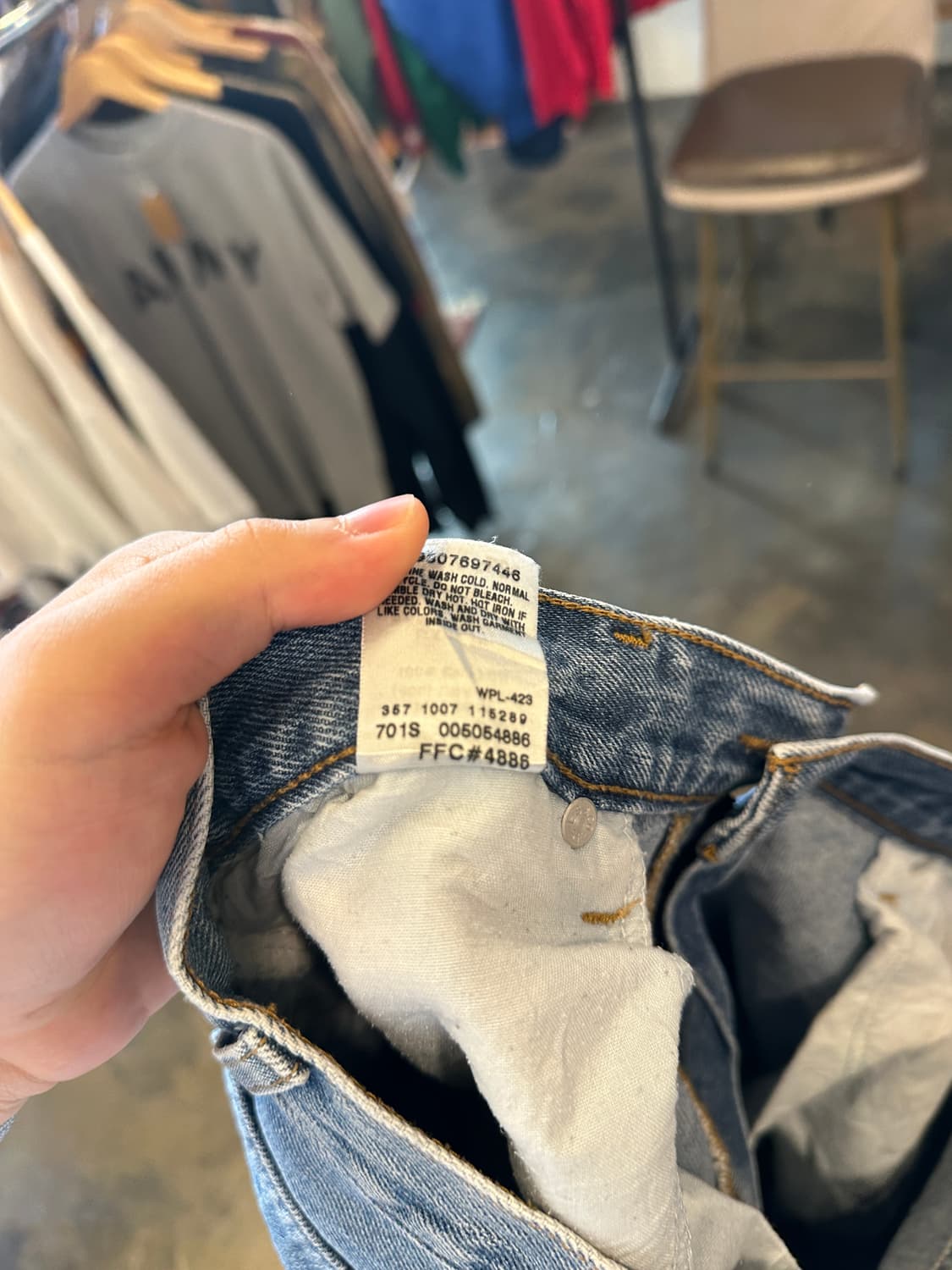 00s Levis 리바이스 505 W36 L34 상품이미지5