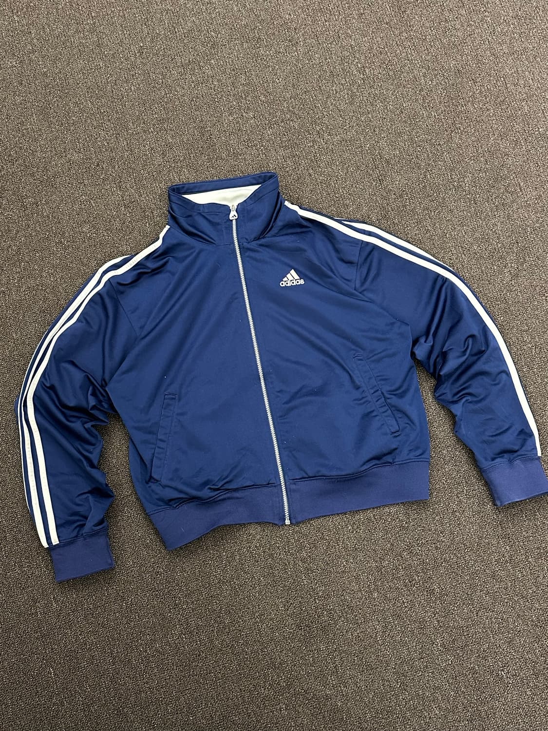 L)아디다스 빈티지 올드스쿨 네이비 져지 상품이미지4