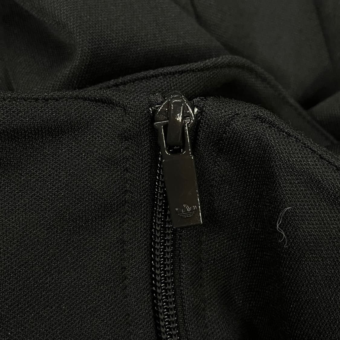 [정품/95] 아디다스 블랙 삼선 져지 원피스 트랙 자켓 b18 상품이미지7