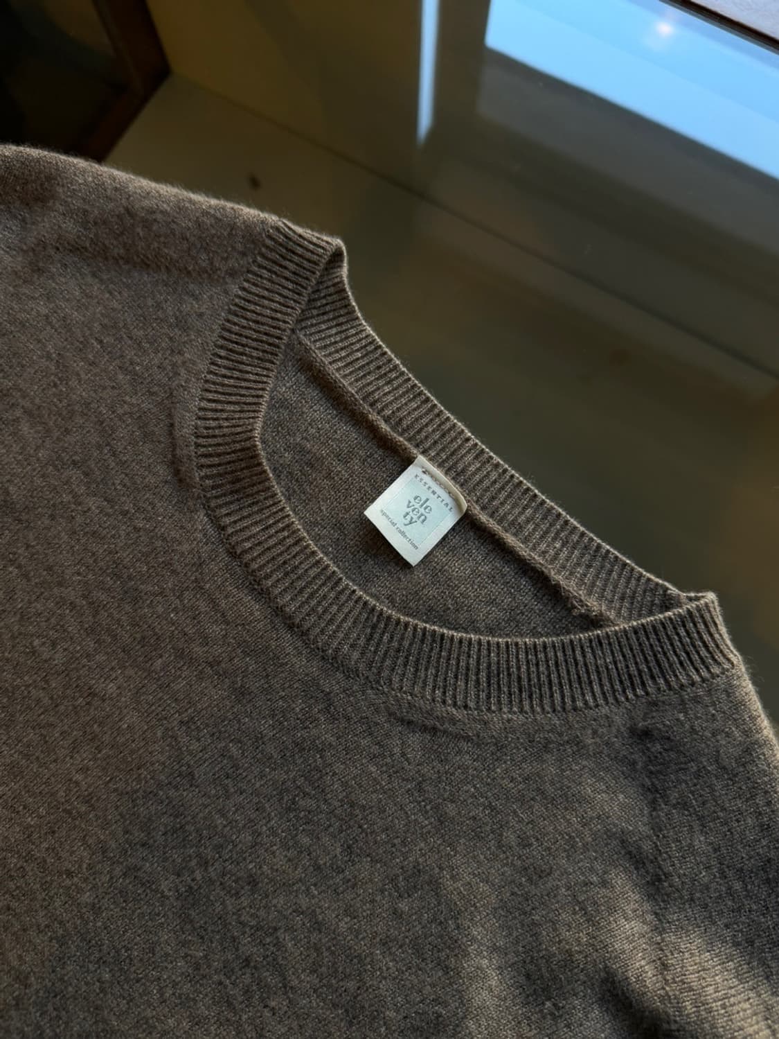 일레븐티 에센셜 캐시미어 니트 100 상품이미지7