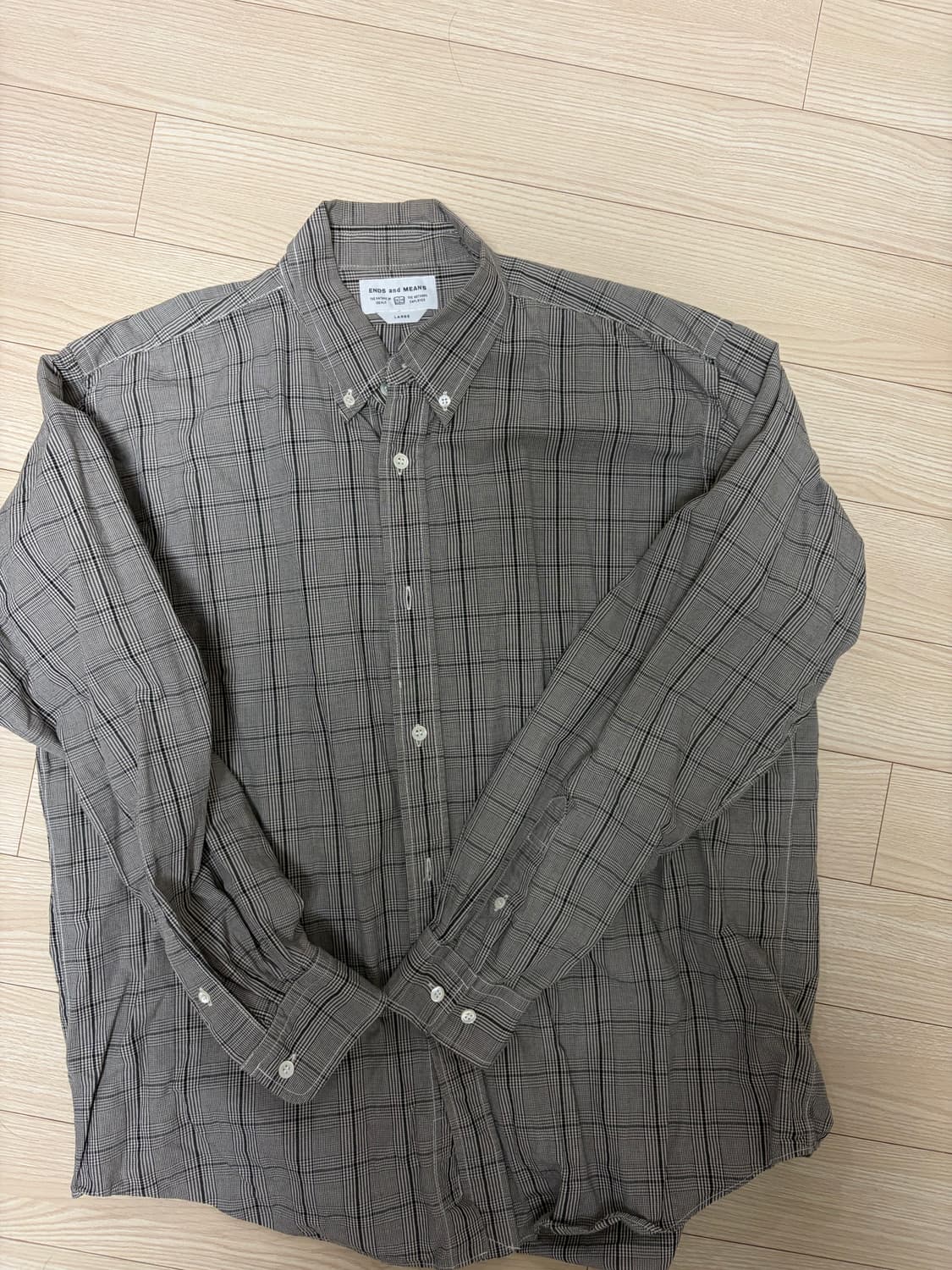 엔즈앤드민즈 체크셔츠 상품이미지2