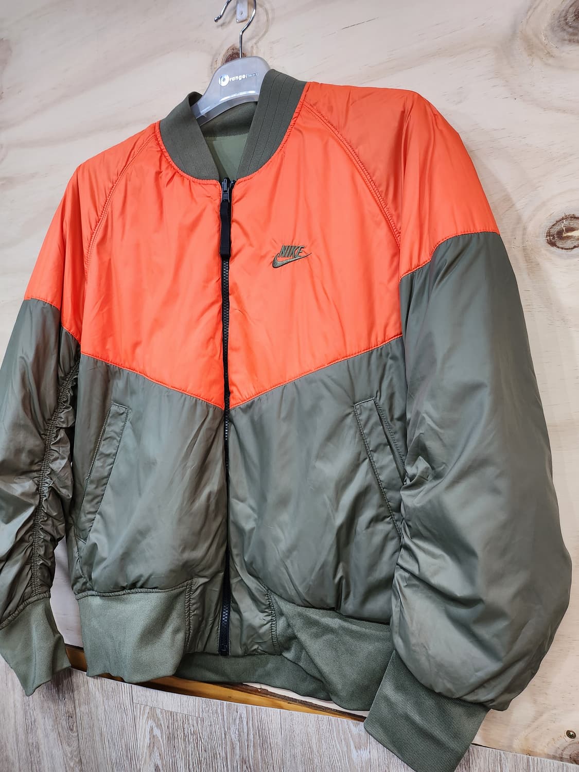 178) 나이키 NIKE 리버시블 AF1 MA-1 우븐 항공 자켓 상품이미지3