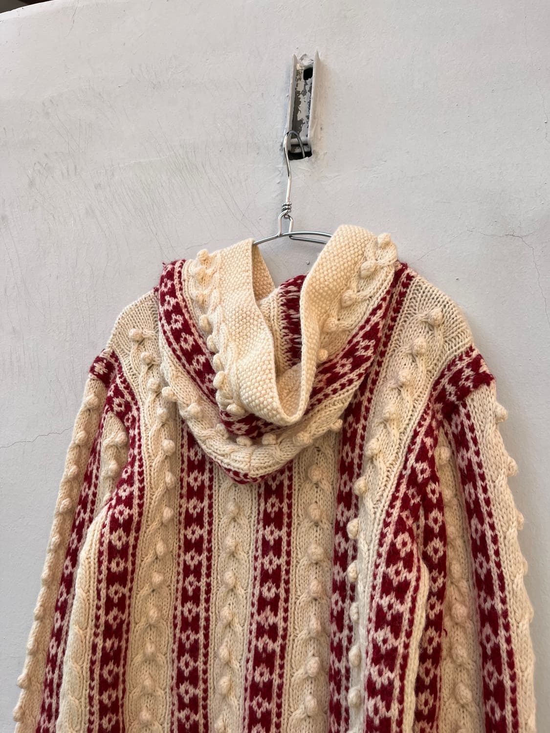 Hand made vintage 니트 후디 상품이미지4