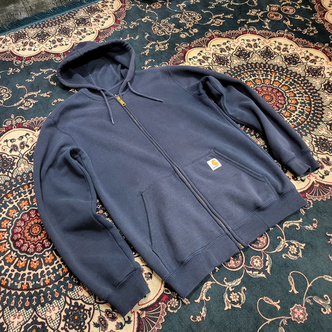 칼하트 후드 집업 (S) 상품이미지2