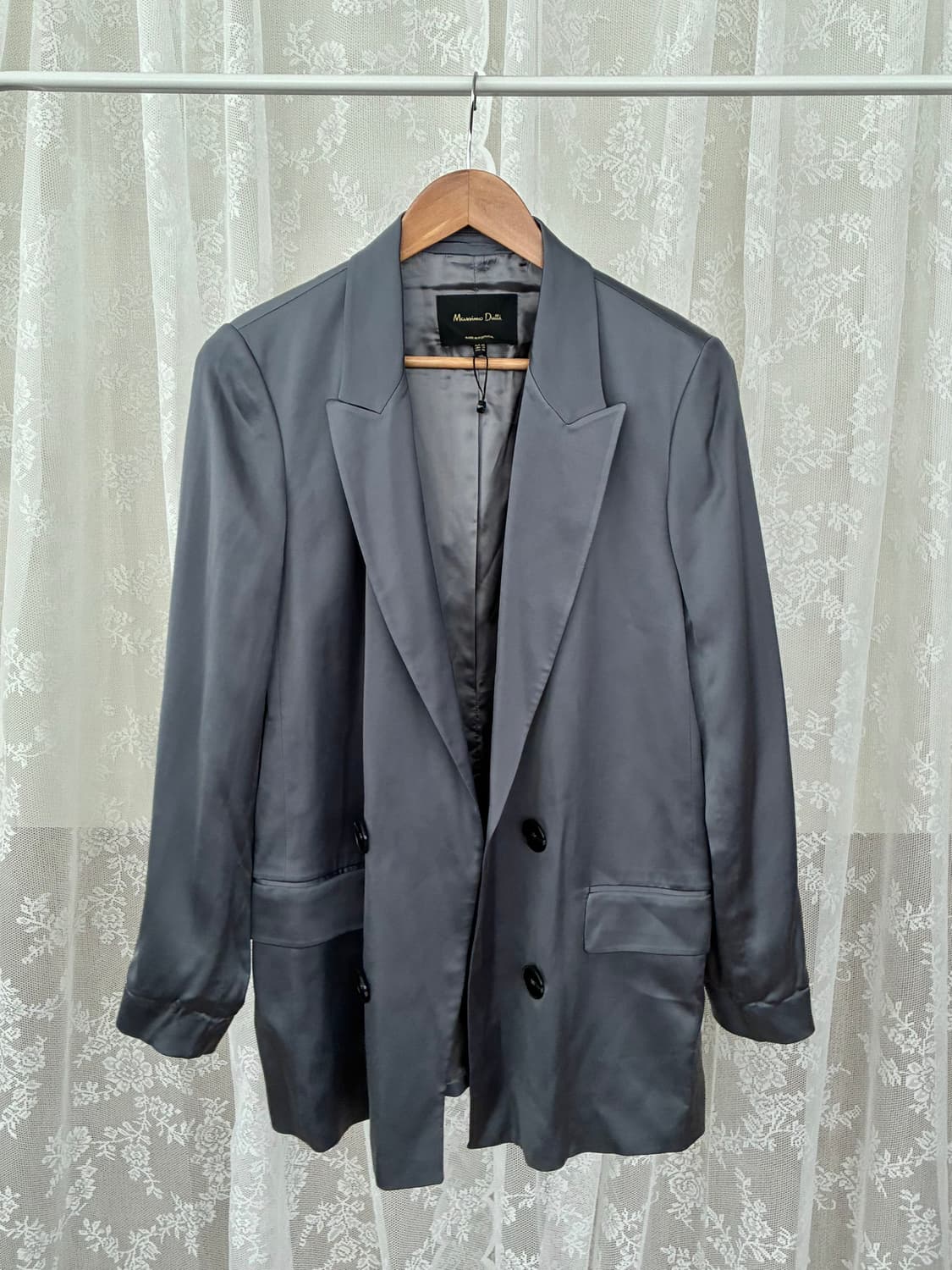 42) 마시모두띠 큐프라 블레이저 그레이 상품이미지1