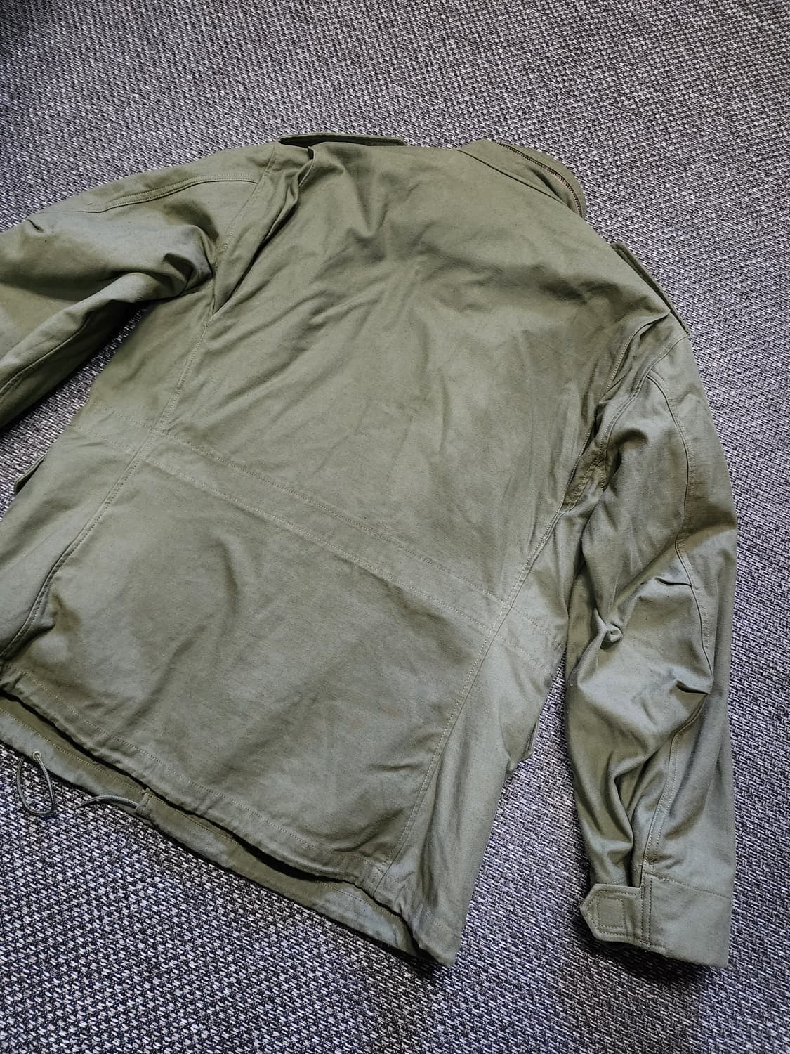 더블탭스 야상 M65 필드 자켓 카키  2사이즈  상품이미지5