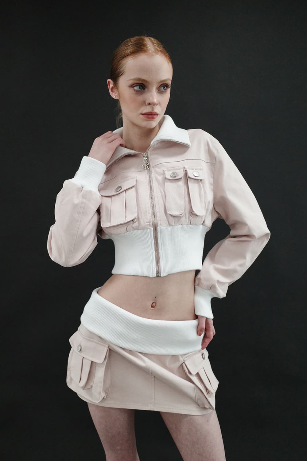 1/1 새해 특가 오늘만 할인)드라이로즈 자켓 스커트 세트 쓰리타임즈 상품이미지1