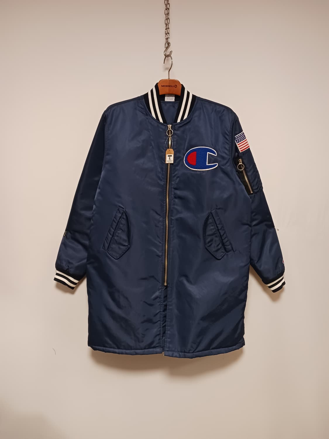 챔피온 스타디움 롱패딩 상품이미지1