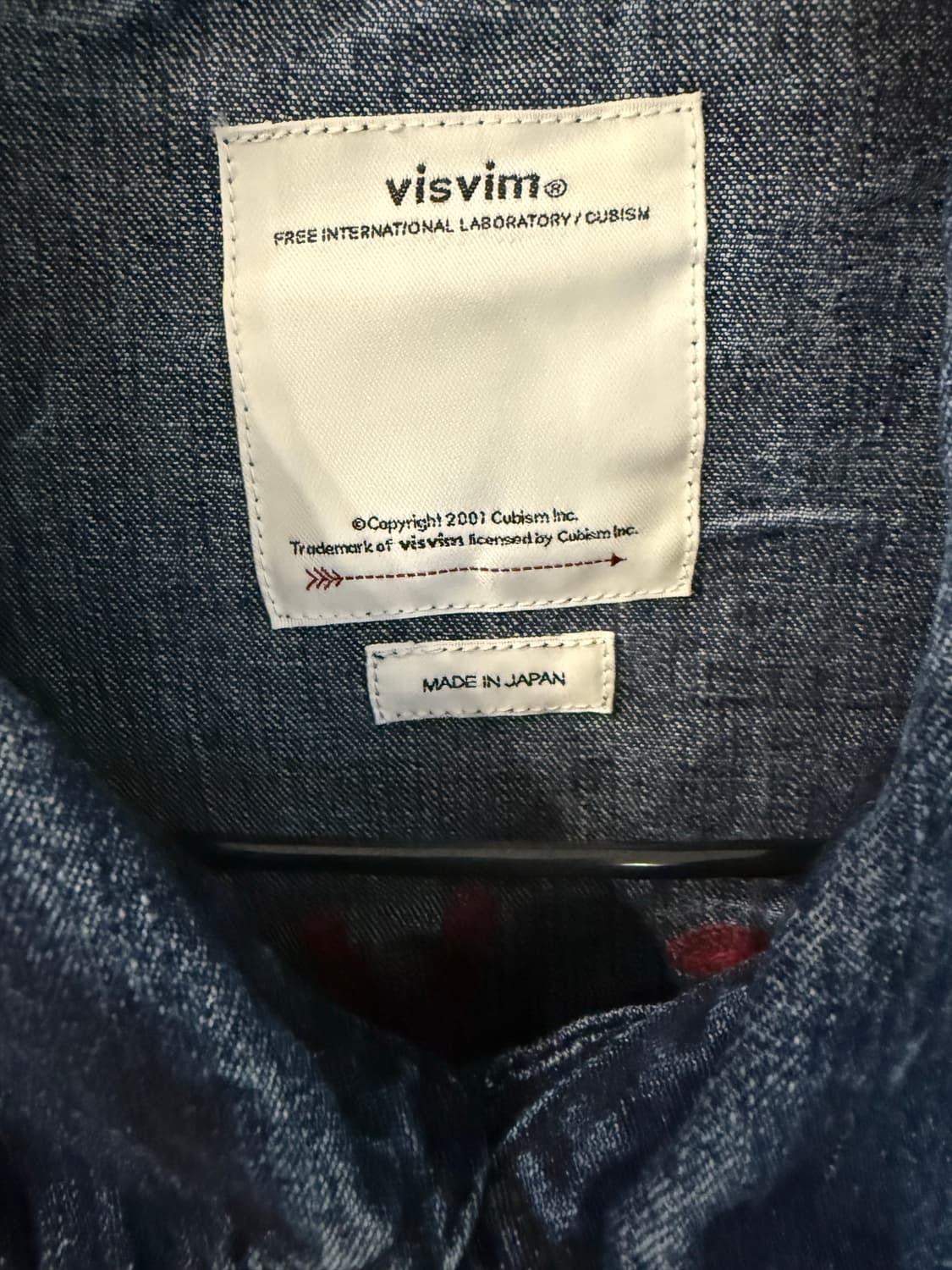 비즈빔 페인팅 데님자켓 상품이미지3