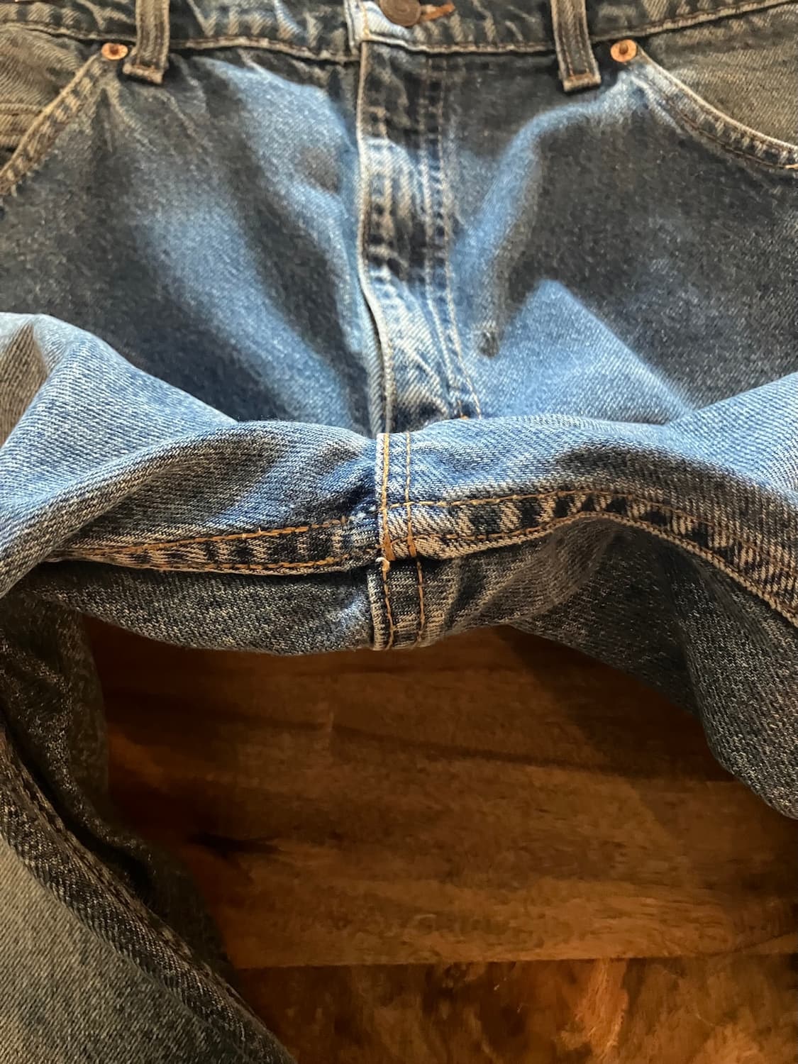 90s USA 빈티지 리바이스 517 부츠컷 데님 팬츠 상품이미지8