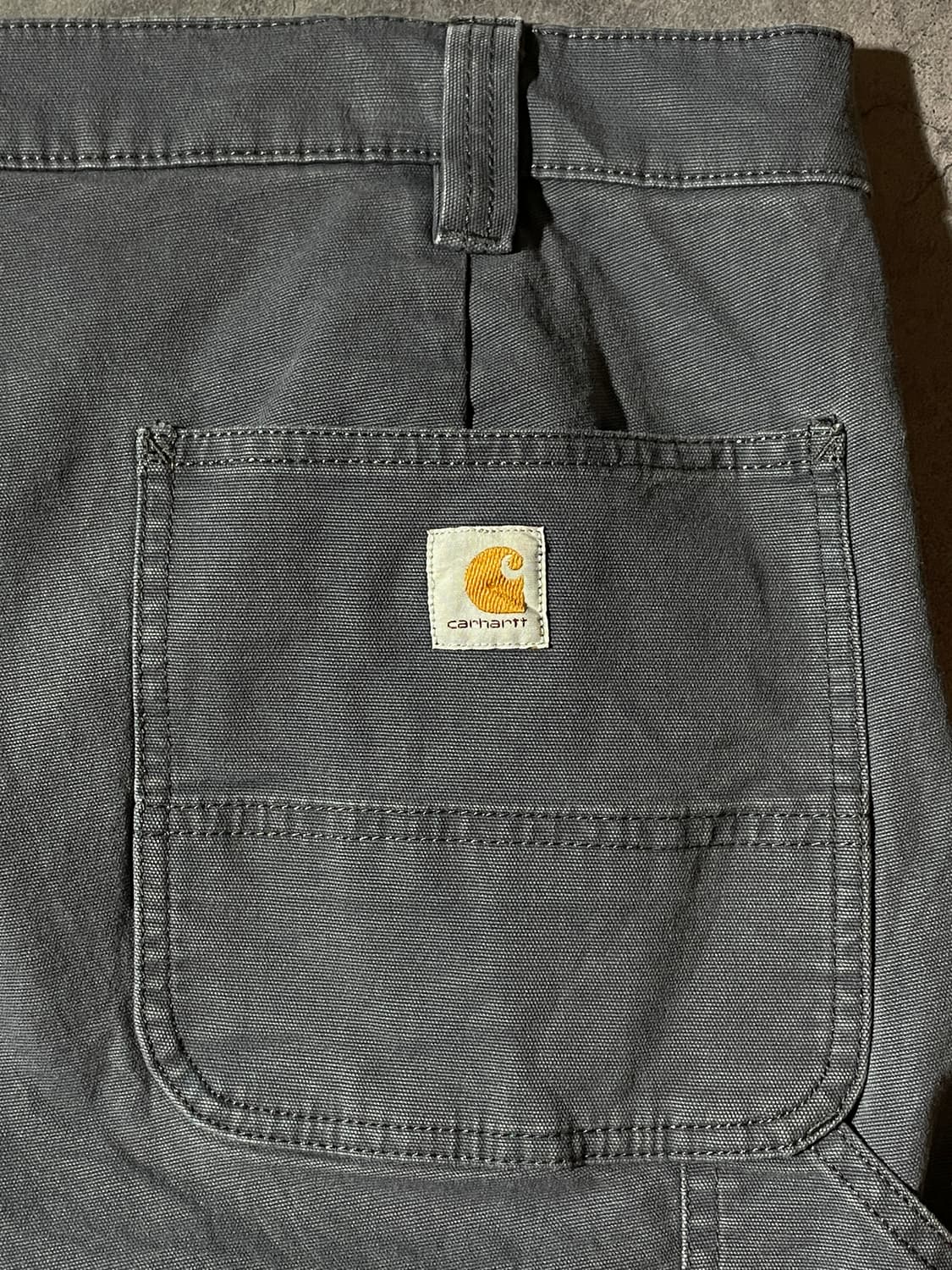 CARHARTT 칼하트 빈티지 그레이 워크 팬츠 상품이미지8