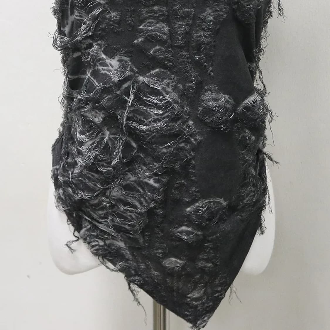 Y2K SYNAPSE FACTORY 후드 슬리브리스 66438 상품이미지4