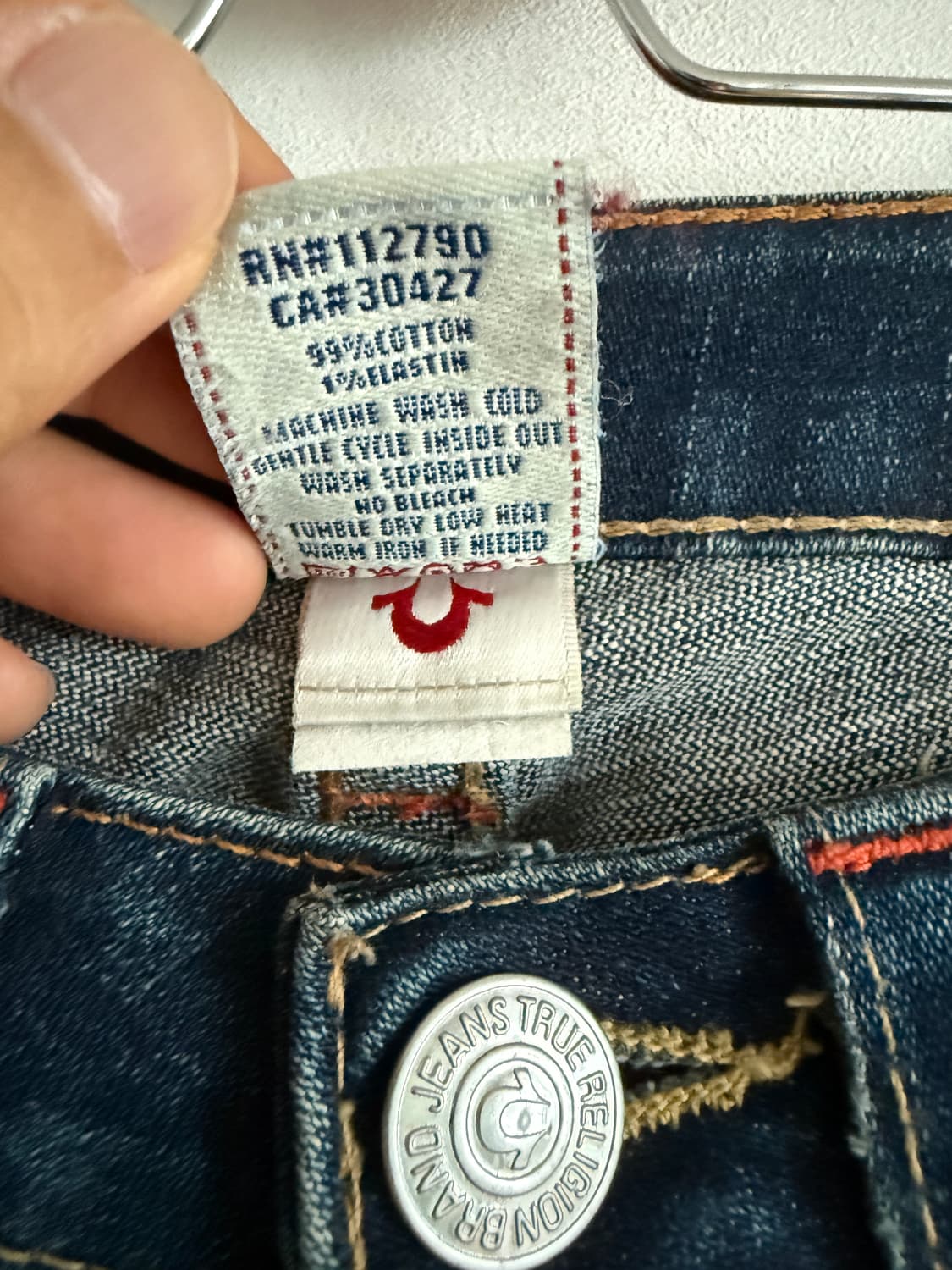 트루릴리젼(TRUE RELIGION) 데님 팬츠 부츠컷(U.S.A) 상품이미지10