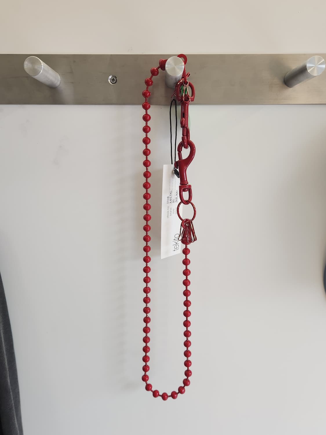 캐피탈 트러커 월렛 체인 레드 상품이미지1