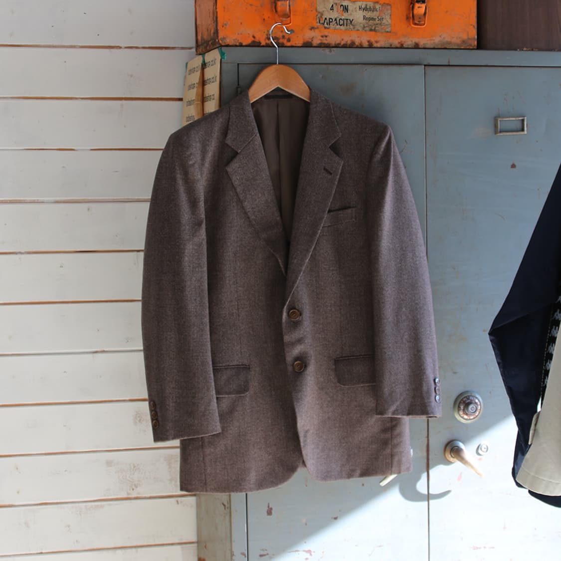 (착용컷) ROBELT 울 블레이져 (남성용 95-98) 상품이미지1