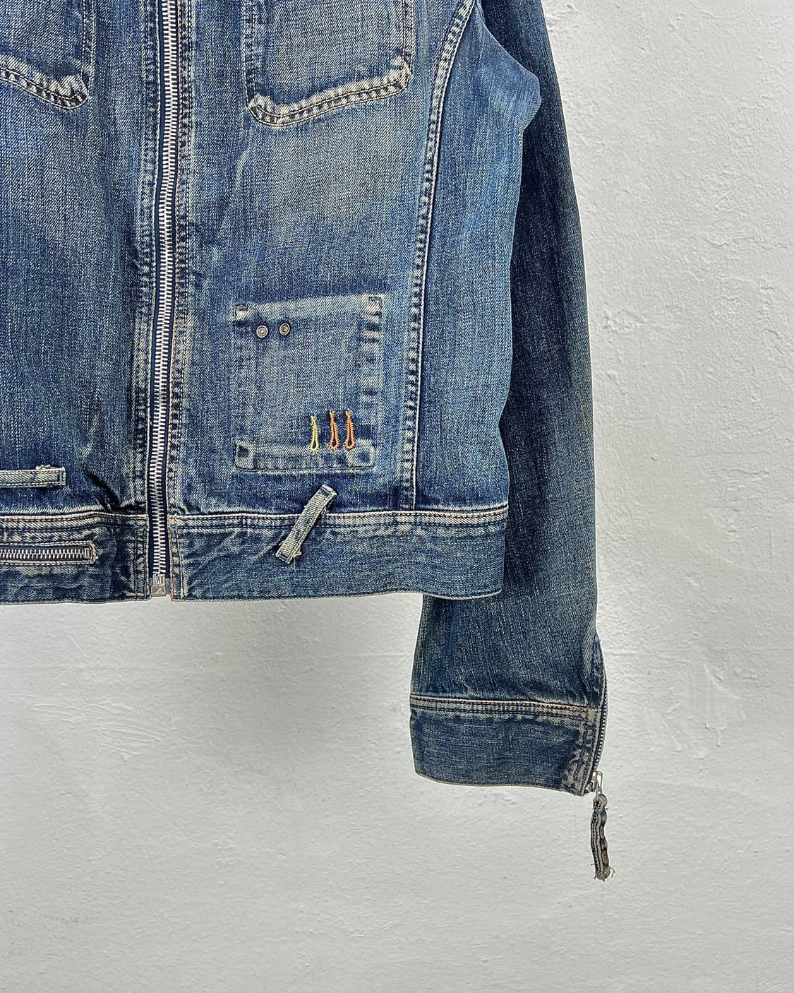 디젤 데님 바이커 자켓 상품이미지5