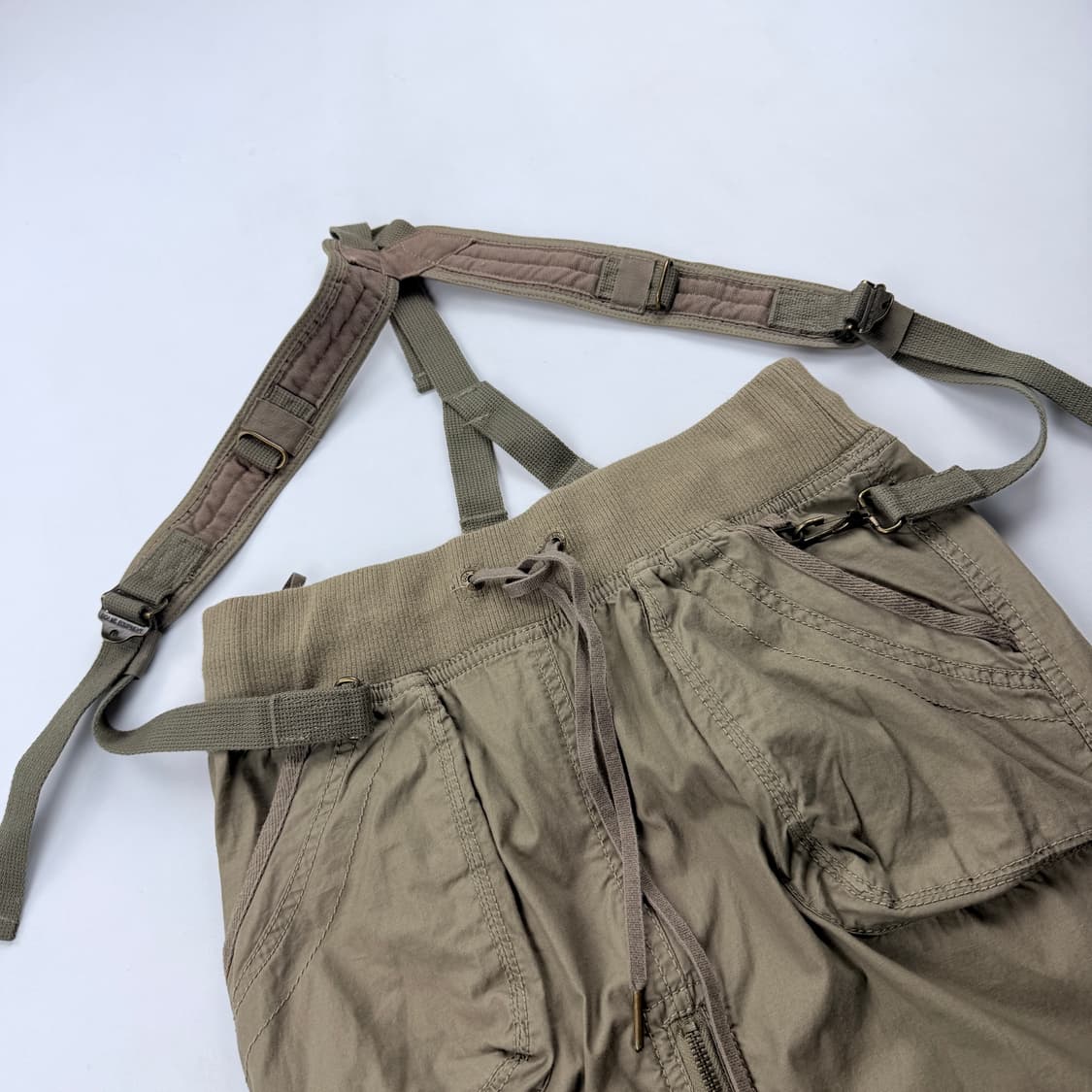 L.G.B GOA 고아 카키 맥시 지퍼 스커트 상품이미지2