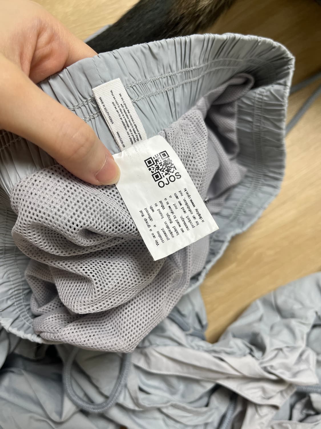 Ojos open snap light pants 상품이미지5