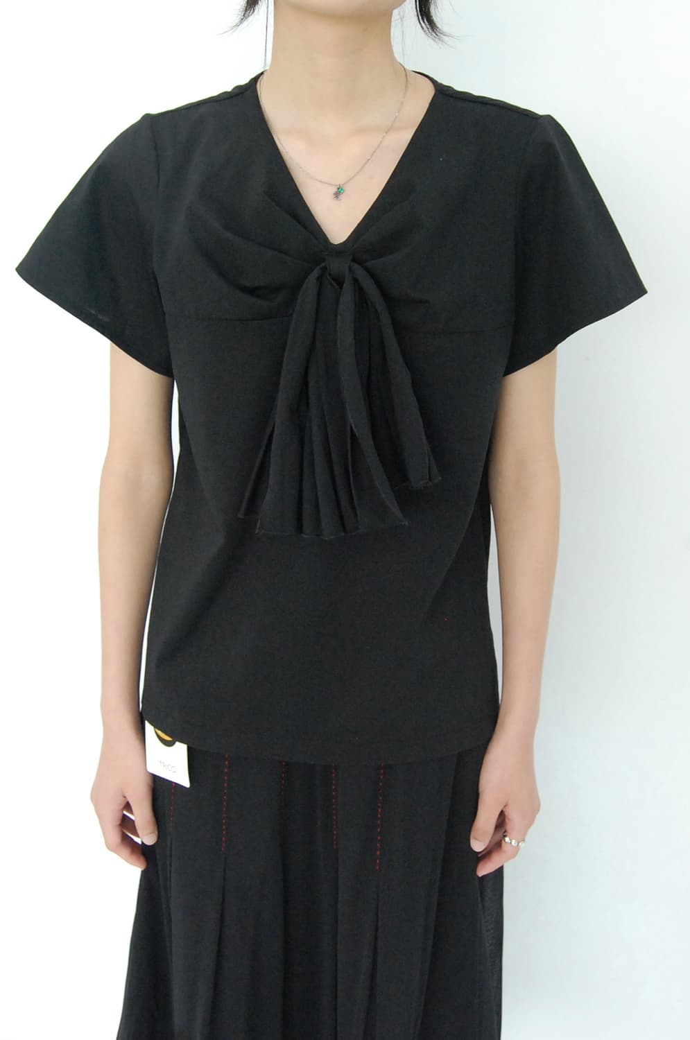 Bon sens ribbon top 상품이미지2