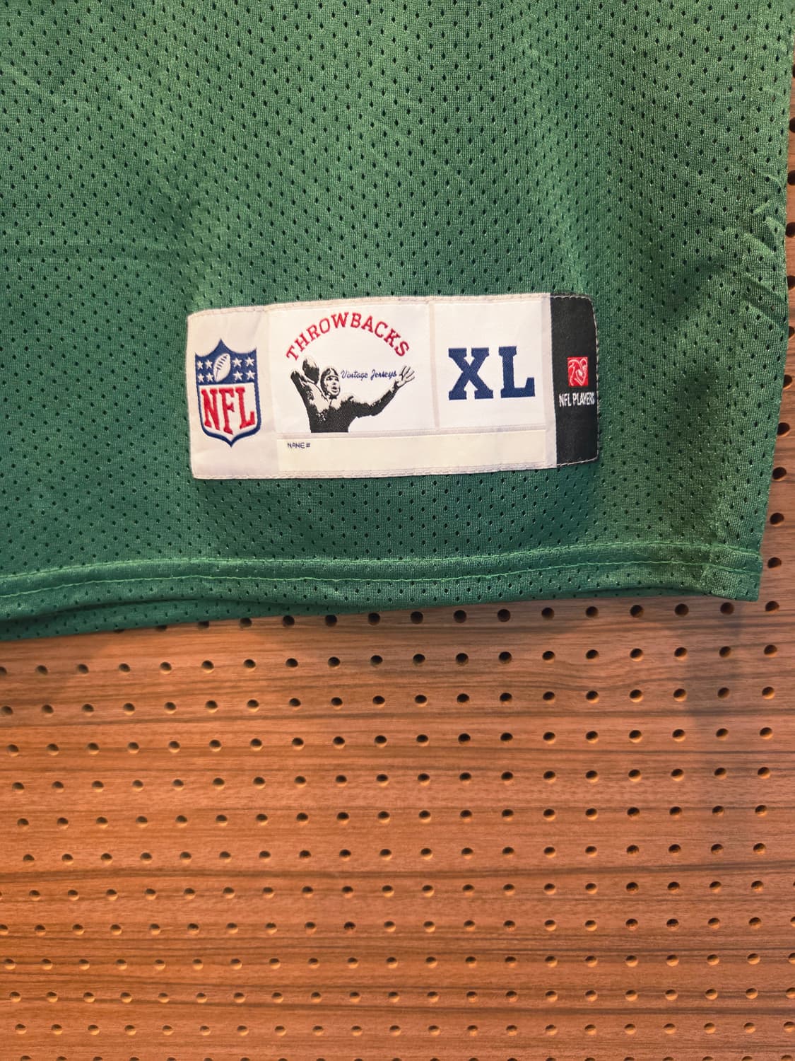 [XL] Reebok NFL 뉴욕 제츠 '조 네이머스' 스로우백 저지 상품이미지3