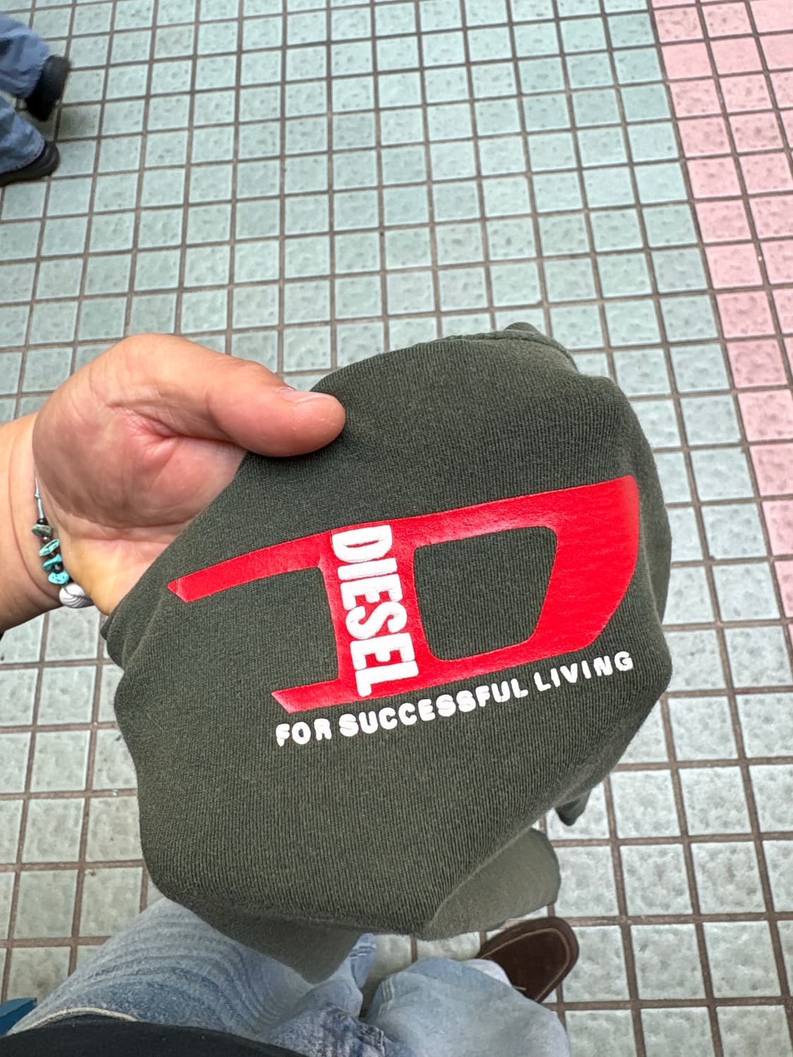 디젤 빅로고 롱슬리브 L 상품이미지3