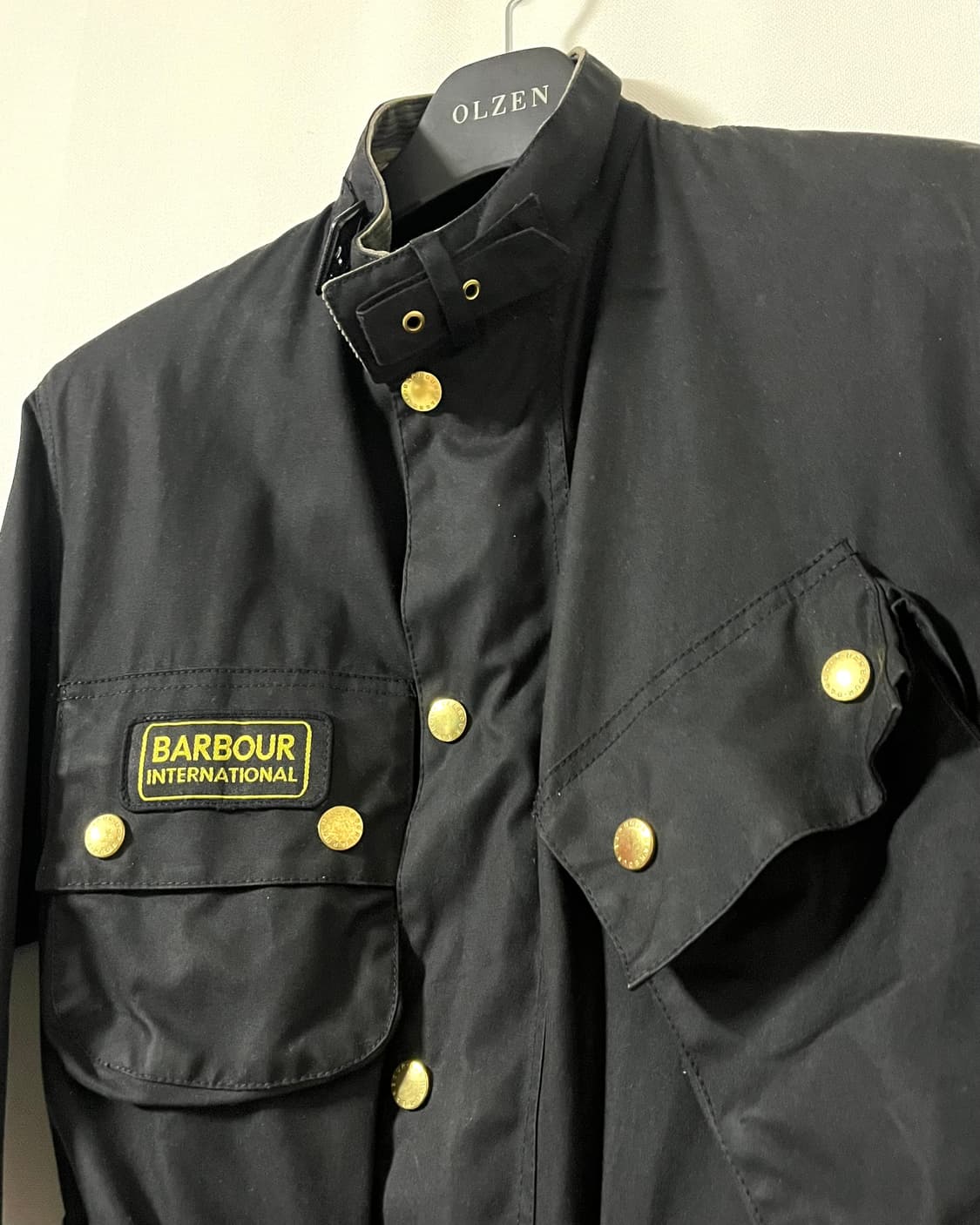 바버 인터네셔널 벨티드 왁스 자켓 상품이미지6