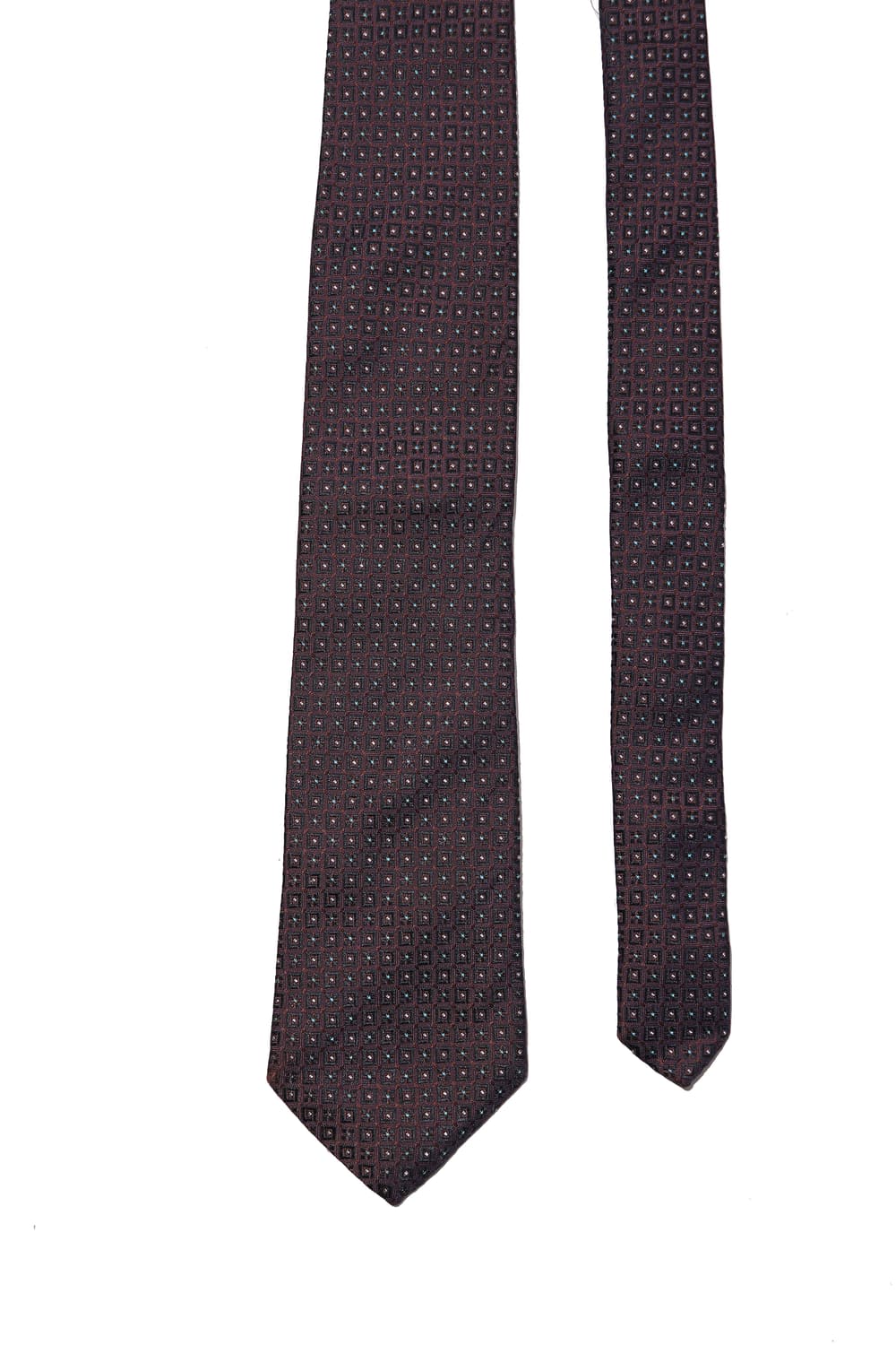 HUGO BOSS ITALY MADE 스퀘어 실크 넥타이 상품이미지5