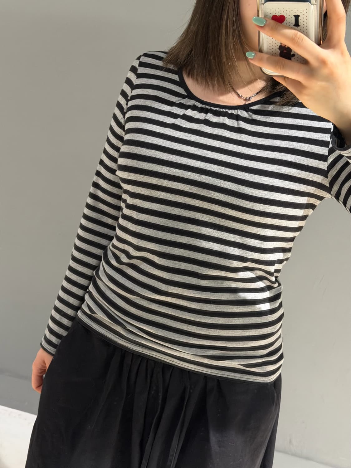 stripe pattern long sleeve 상품이미지3