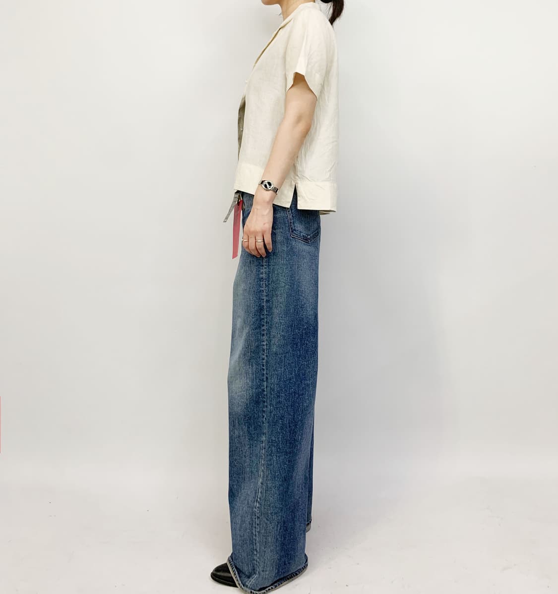  EVERLANE 리넨 반팔 셔츠 상품이미지3