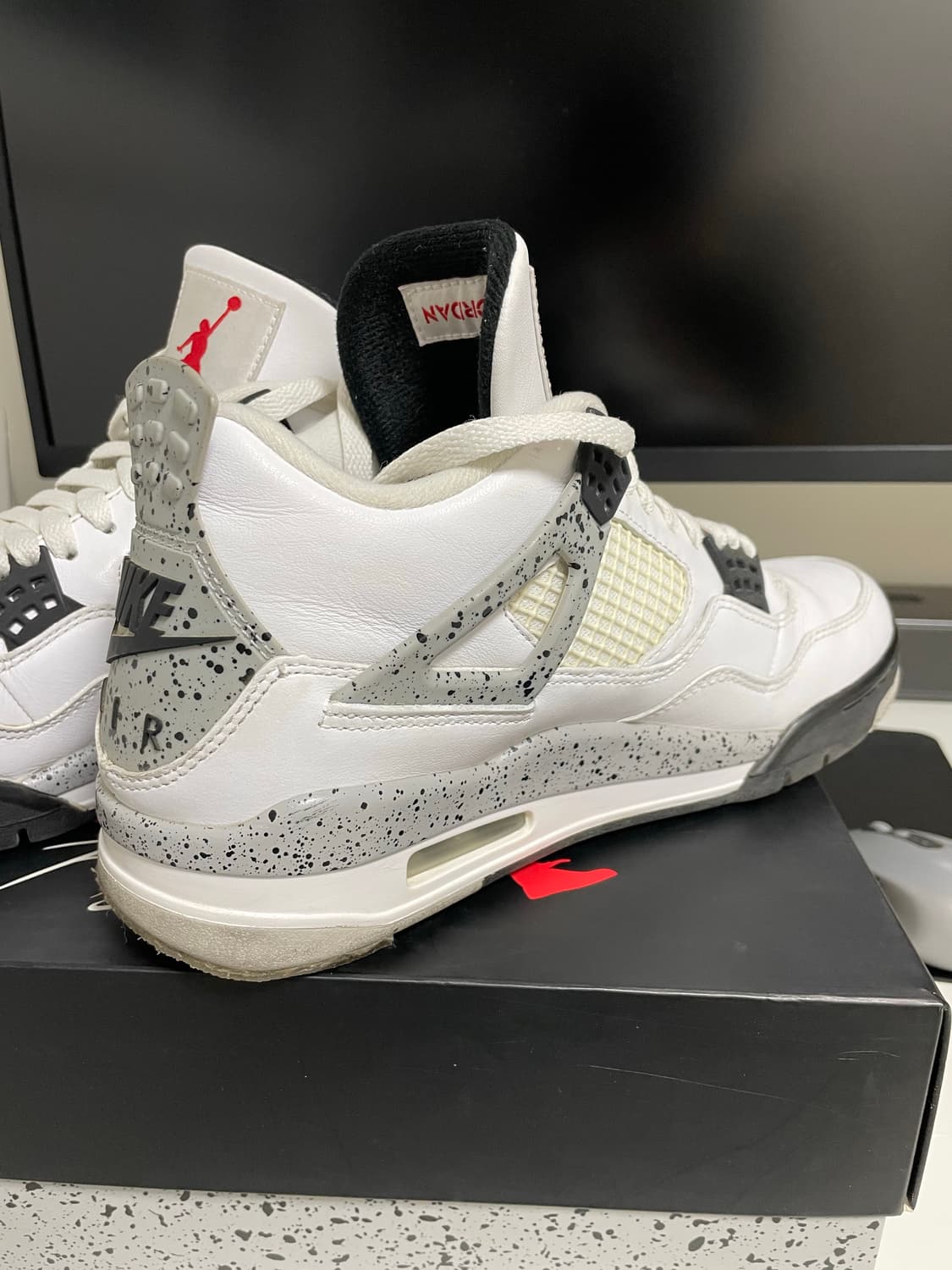 (265) 2016 나이키 조던 4 레트로 시멘트 상품이미지4
