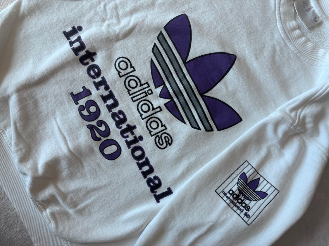 아디다스 오리지널스 빈티지 라인 스웻셔츠 상품이미지3