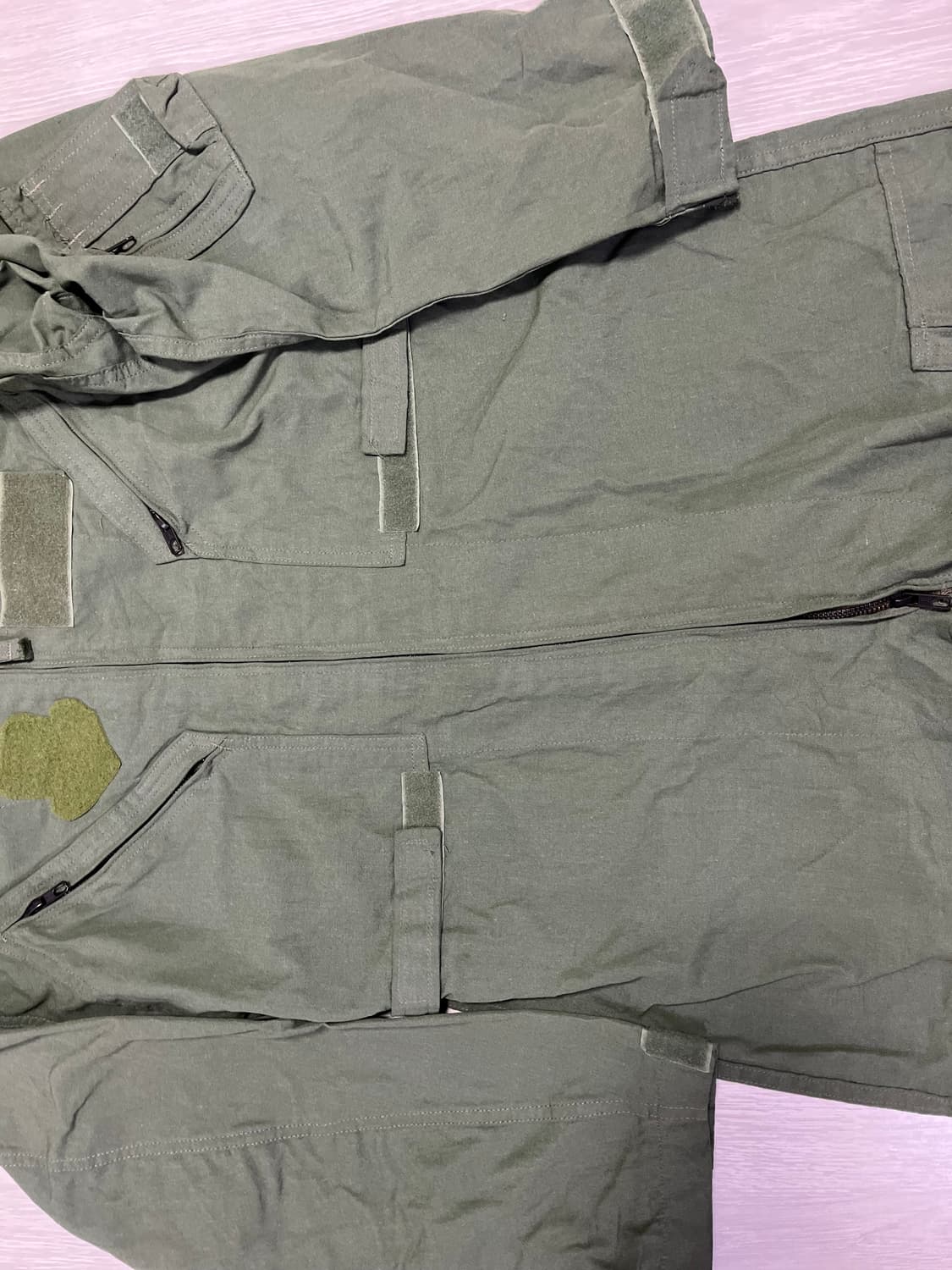 미군 춘추용 커버롤40s 상품이미지3