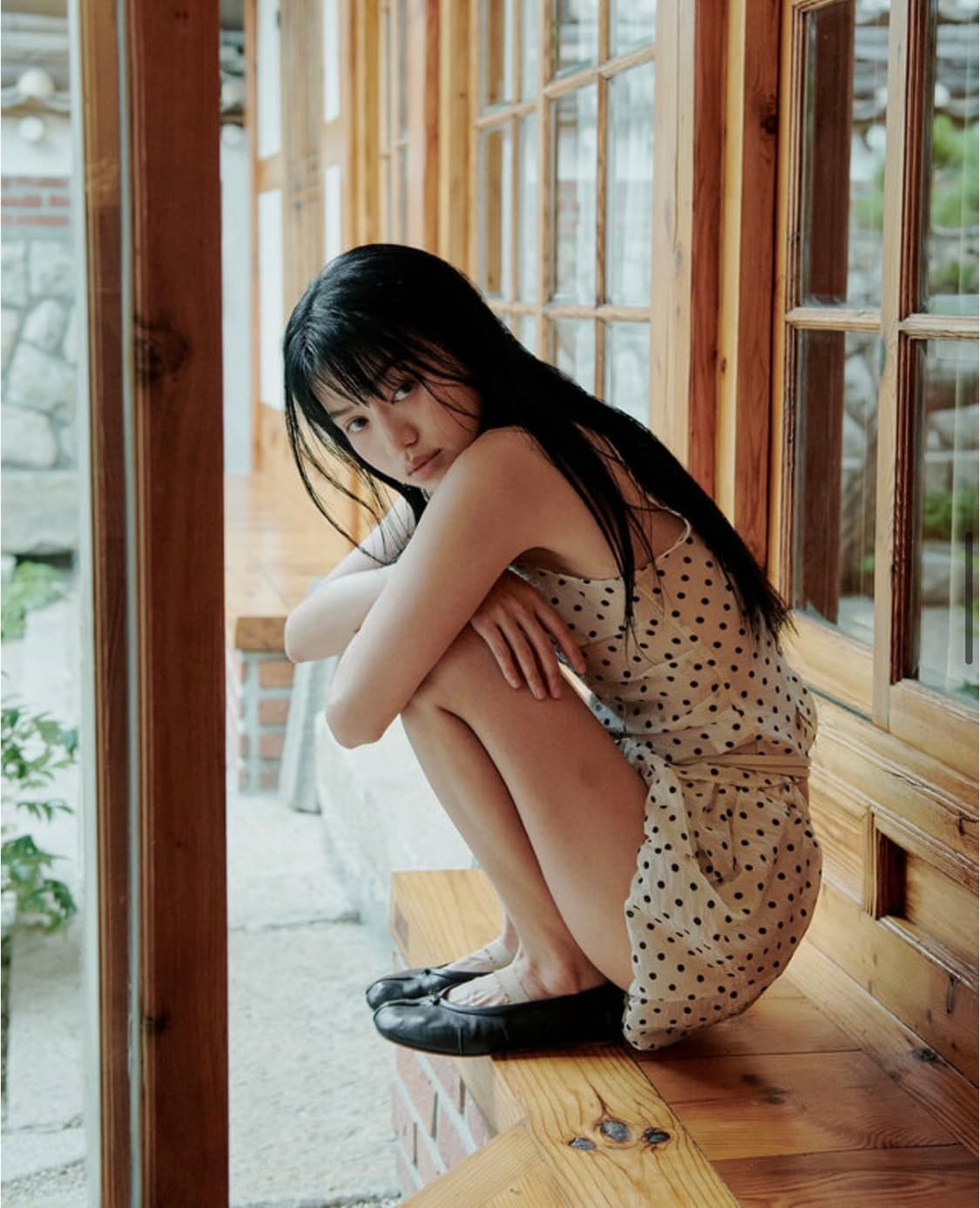 DOT BALLOON MICRO SHORTS, CREAM 상품이미지5