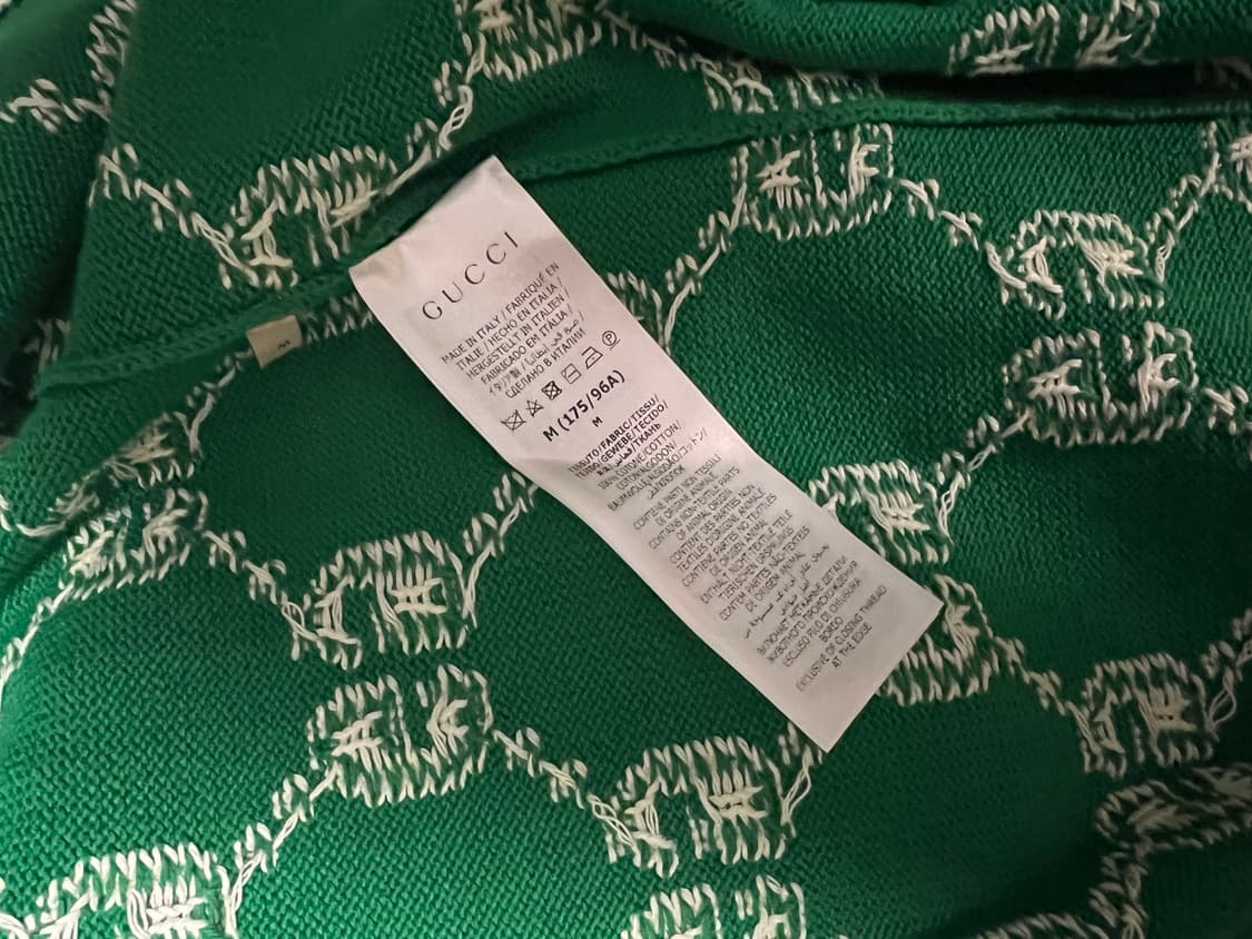 구찌 그린 가디건 상품이미지4