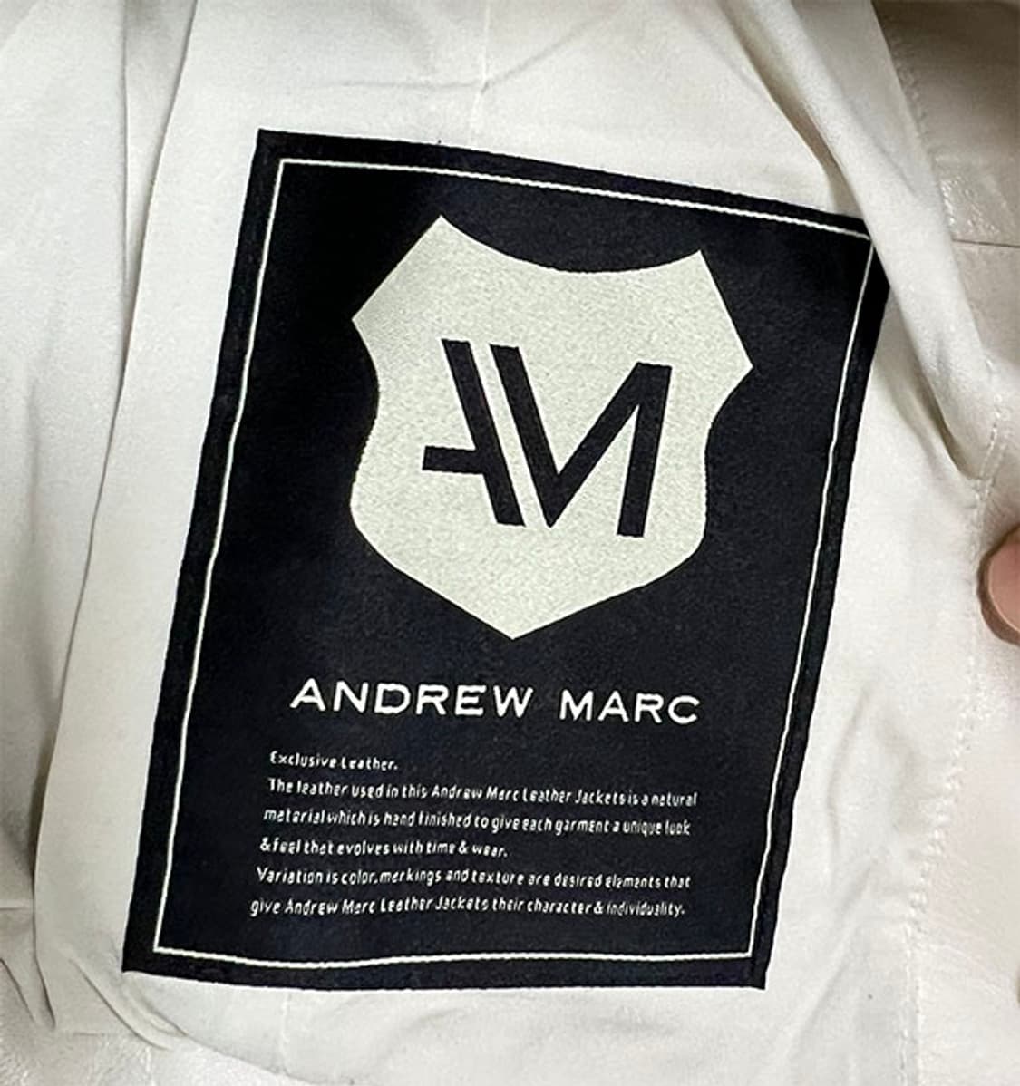 앤드류마크 여자 경량패딩 양가죽 구스 S 90 55  상품이미지5