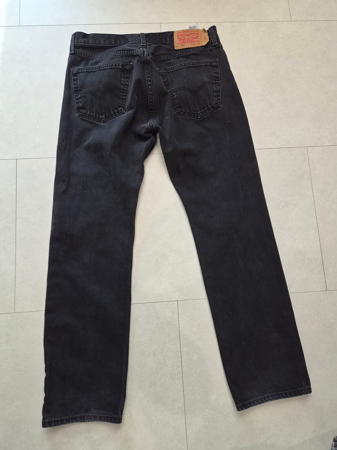 리바이스 501 블랙진 34 상품이미지3