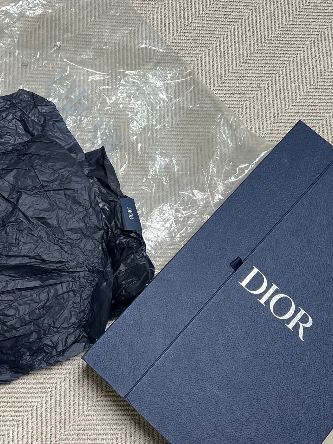 [정품] 110전후 / 디올 오블리크 패딩 네이비 56 상품이미지3