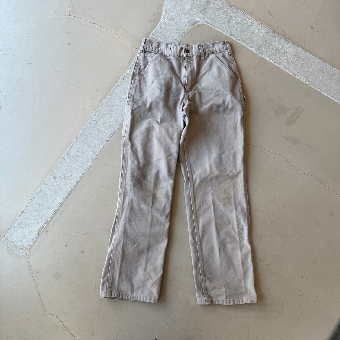 칼하트 b11 싱글니 카펜터 팬츠 상품이미지2